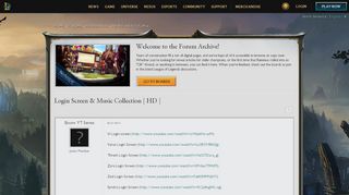 
                            3. Login Screen & Music Collection [ HD ] - League of Legends ...