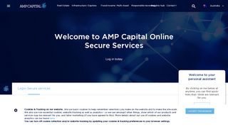 
                            3. Login Secure services - AMP Capital