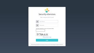 
                            3. Login - Security eServices