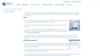 
                            9. Login & Security - SAICA - The South African Institute of ...