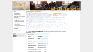 
                            7. Login-Seite erstellen - kslinz.at