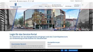 
                            2. Login – Service Portal | Steuerberaterkammer Stuttgart