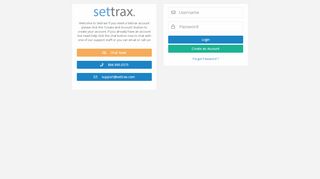 
                            6. Login — Settrax