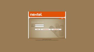 
                            3. Login - sfa.nextel.com.br