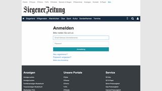 
                            1. Login - Siegener Zeitung