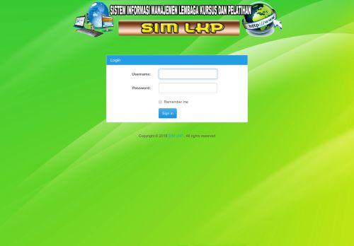 
                            9. Login - SIM LKP