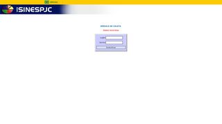 
                            2. Login - SINESPJC