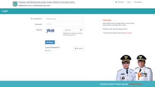 
                            5. Login - Sistem Pendaftaran Online Terintegrasi - Pemerintah ...