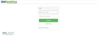 
                            5. Login | Sistema Acadêmico SWA.JACAD