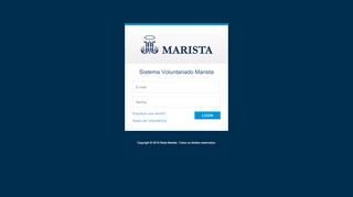 
                            5. Login - Sistema Voluntariado Marista