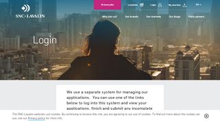 
                            2. Login | SNC-Lavalin Careers