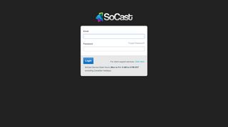 
                            3. Login | SoCast