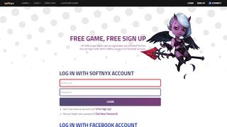 
                            2. Login - Softnyx