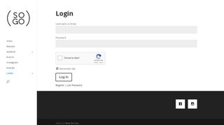 
                            4. Login - SoGo