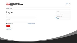 
                            1. Login - Special Olympics Membership Portal - Special Olympics Canada