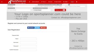 
                            1. Login - sportsplanner.com