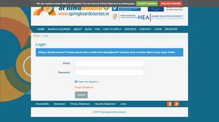 
                            6. Login - Springboard Courses