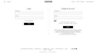 
                            1. Login | SSENSE