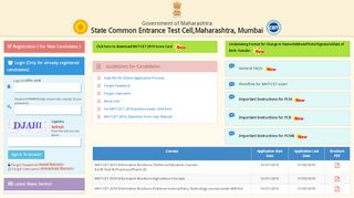 
                            4. Login - State common Entrance Test Cell