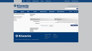 
                            6. Login - store.kiwanis.org