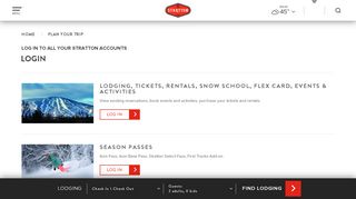 
                            1. Login - Stratton Mountain Resort