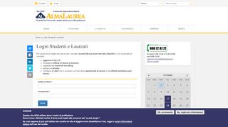 
                            1. Login Studenti e Laureati | AlmaLaurea