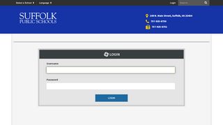 
                            2. Login - Suffolk Public Schools