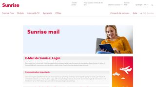 
                            4. Login Sunrise mail