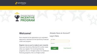 
                            6. Login - synchronyincentives.com