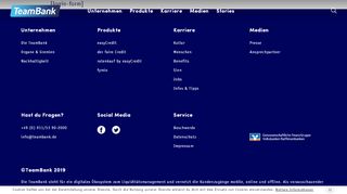 
                            5. Login | TEAMBANK AG