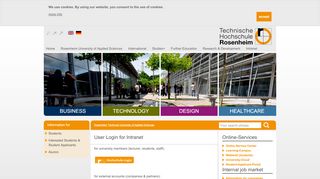 
                            2. Login - Technische Hochschule Rosenheim