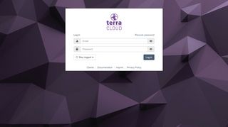 
                            9. Login - TERRA Drive