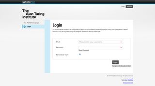 
                            1. Login - The Alan Turing Institute