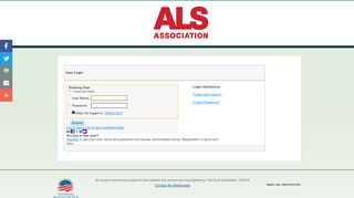 
                            4. Login - The ALS Association