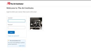 
                            3. Login - The Art Institute