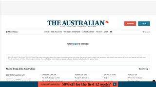 
                            6. Login | The Australian