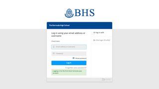 
                            7. Login - The Bermuda High School