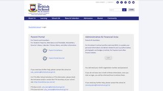 
                            10. Login | The British School