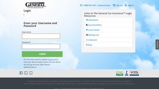 
                            1. Login | The General Car Insurance
