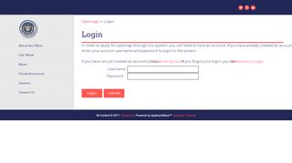 
                            7. Login - The New York County District Attorney's Office - ApplicantStack