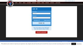 
                            2. Login - The Post Sports Bar & Grill