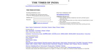 
                            1. Login - The Times of India