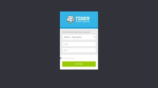 
                            9. Login - Tiger B2B - gazin.tigerss.com.br