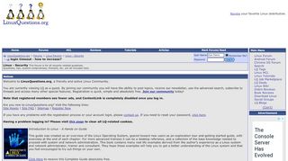 
                            2. login timeout - how to increase? - LinuxQuestions.org