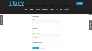 
                            4. Login - TiSPY