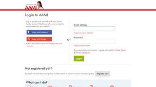 
                            1. Login to AAMI - insurance.aami.com.au