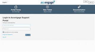 
                            8. Login to Accengage Support Portal - Freshdesk