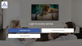 
                            8. Login to access service SUBSCRIBER LOGIN ASSOCIATE/LCO ...