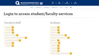 
                            7. Login to access student/faculty services - qcc.cuny.edu
