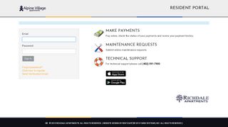 
                            8. Login to Alpine Village Apartments Resident Services | Alpine Village ...